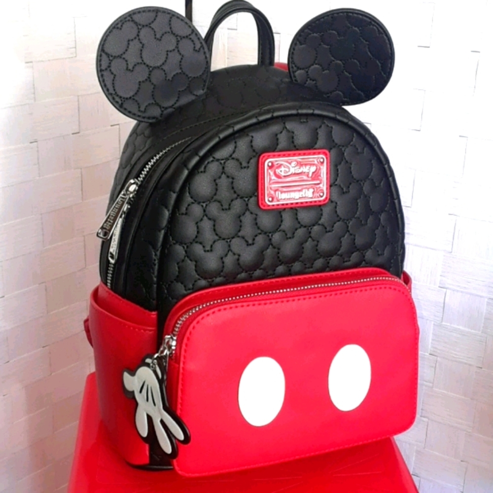 Disney Mickey Mouse Quilted Mini Backpack
